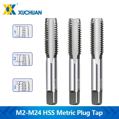 2-3 pçs conjunto de torneira mão rosca torneiras hss plugue métrico m2/m2.5/m3/m3.5/m4/m5/m6/m8/m10/m12 metal parafuso torneira broca conjunto de ferramentas manuais