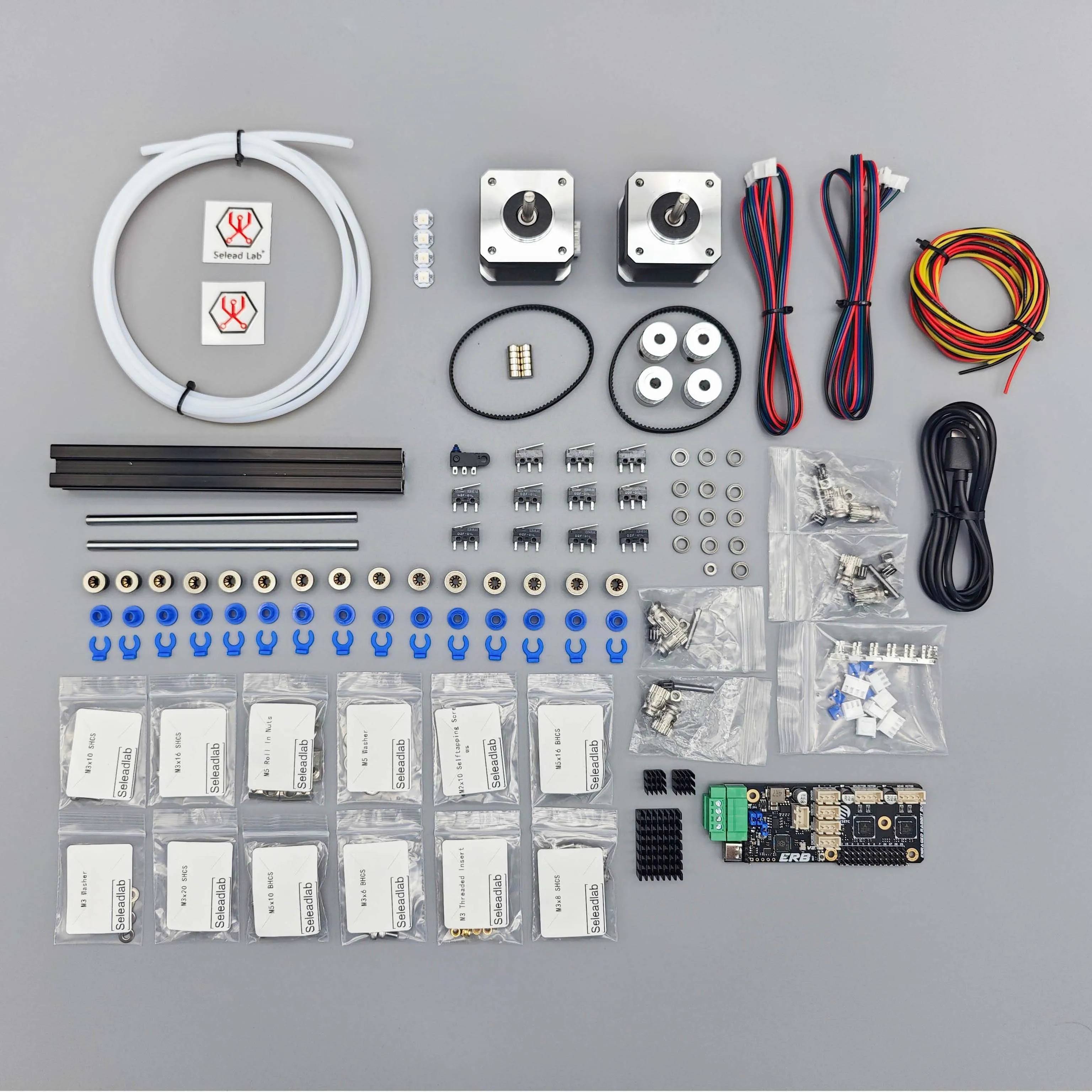 Seleadlab htlf kit completo alimentador de alface tartaruga feliz caixa pequena tartaruga um sistema multicolorido fácil e acessível para impressora 3d voron - Image 2