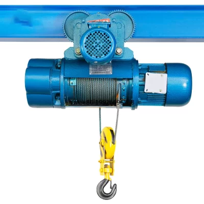 Talha elétrica de corda de 5 toneladas 10 toneladas 6 m 9 m 30 m com preço de carrinho elétrico