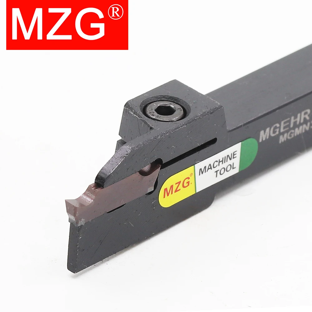 Mzg mgehr mgehr1010 mgehr1212 mgehr16 mgehr2020 2525 1.5/2/2.5/3/4/5mm suporte de ferramenta de torneamento de ranhura externa barra chata cnc - Image 2