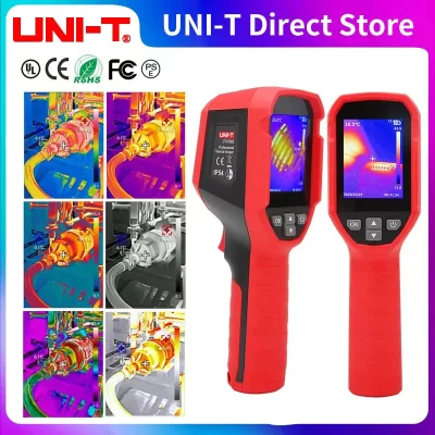 UNI-T uti160s termovisor resolução infravermelha 160x120 câmera de imagem térmica com software laser pc câmera termográfica ir
