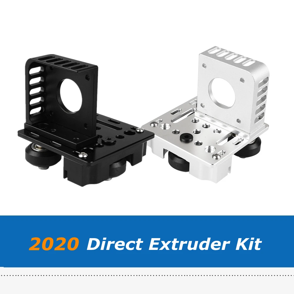 Liga de alumínio 2020 perfil perto da extremidade extrusora direta compatível com titan hotend openbuild vslot para peças de impressora 3d cnc