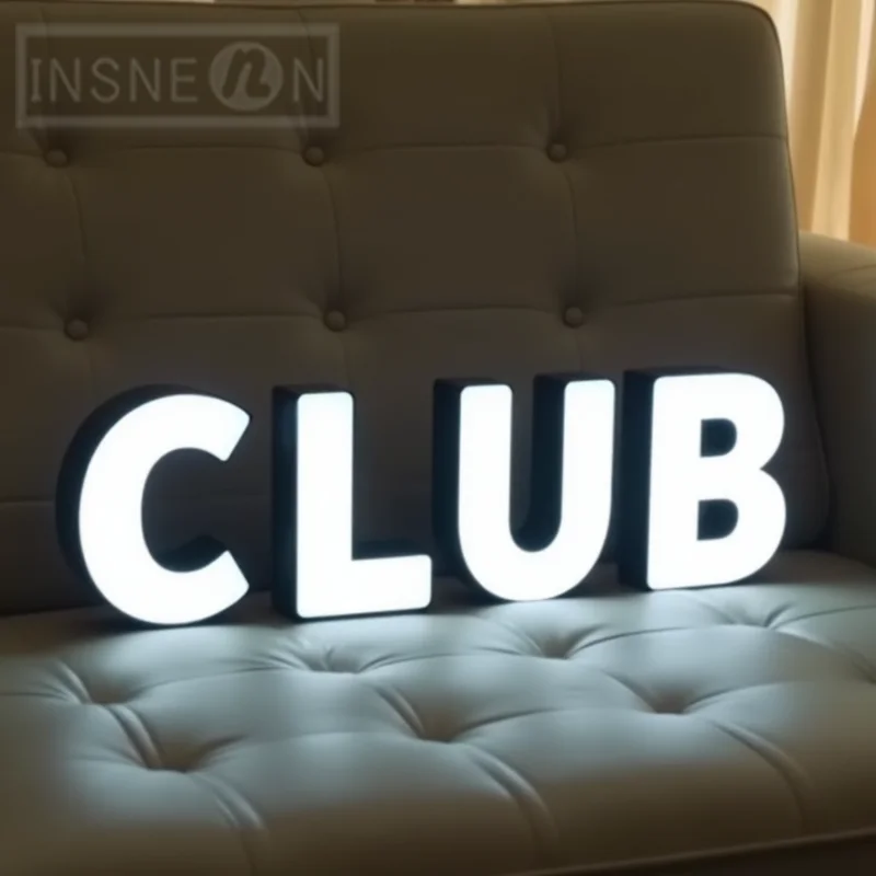 Sinal de letras LED iluminado 3D personalizado para vitrine de negócios ao ar livre à prova d'água Frontlit Light Up Signage - Image 3