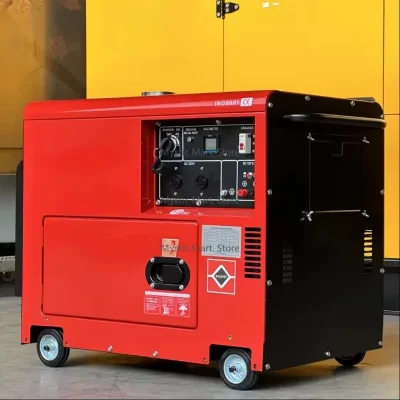 YHS Super Quiet 7500W/8500W Engine Generator High Quality Open Frame Auto ATS Portable Power Generator Sets for