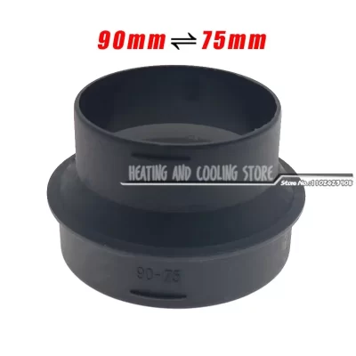 75mm To 90mm Car Parkeer Heater Ducting Reducer Duct Pijp Reducer Adapter Converter Air Diesel Heater 5KW/D4 Ducting Connector
