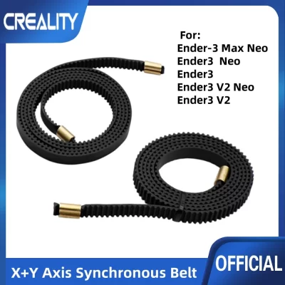 Creality Ender-3 Max Neo X + Y Axis Cinto síncrono para peças de impressora 3D Ender-3 Max/Neo/Ender-3V2/Neo