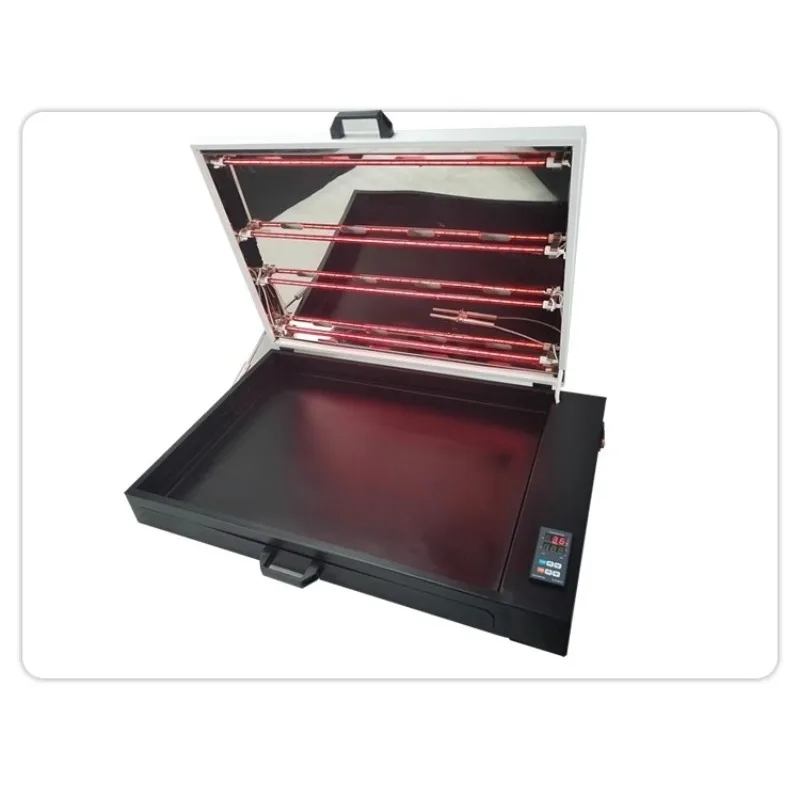 Forno de cura de filme A2 DTF para filme PET e pó hot melt | Secador de transferência de camisetas direto para filmar para impressoras DTF 110/220V