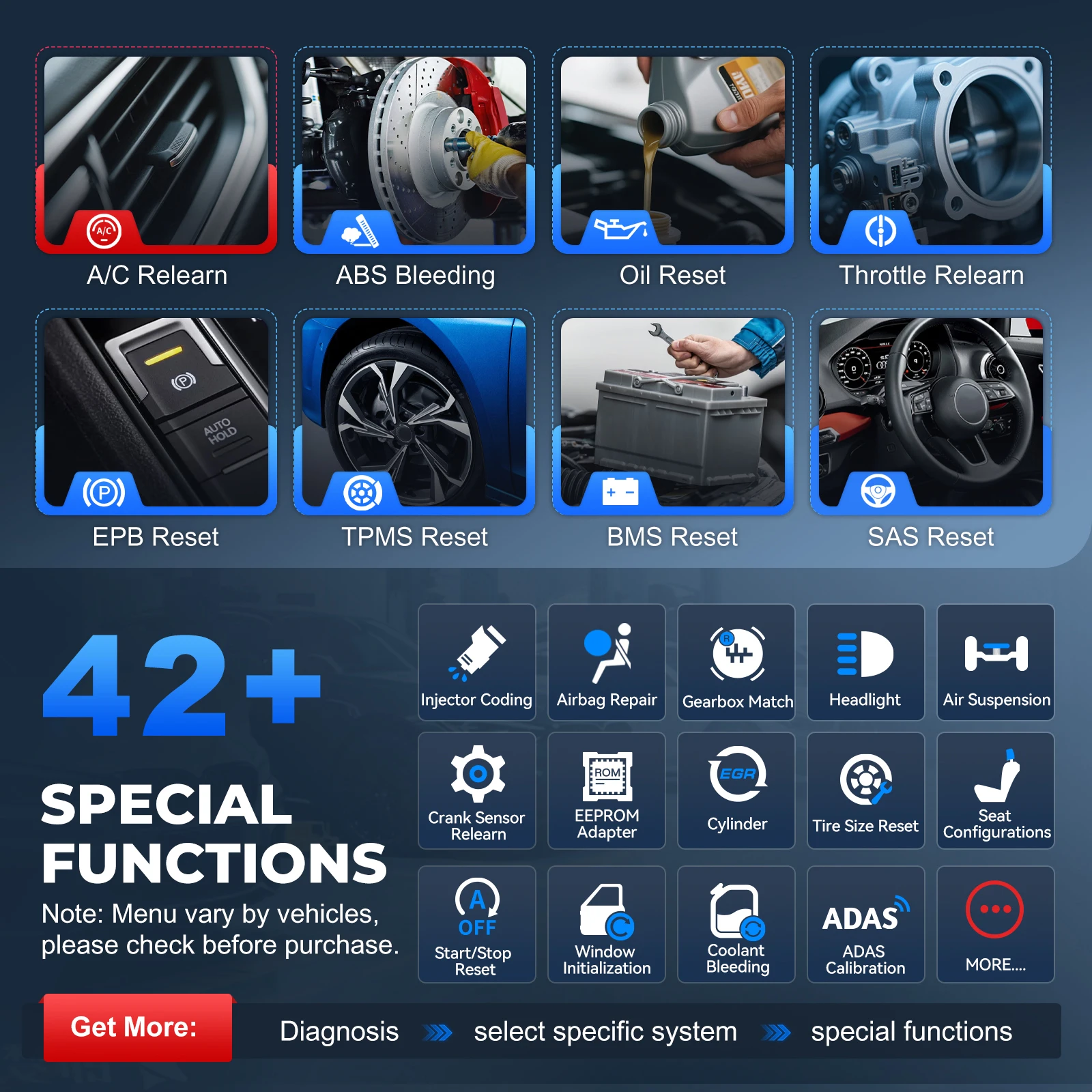 Português Brasil Xtool D8S V2.0 todos os ferramentas de diagnóstico do sistema scanner automotivo ecu codificação programação chave bidirecional obd2 42 + redefinição pk d8 Envie do Brasil - Image 6