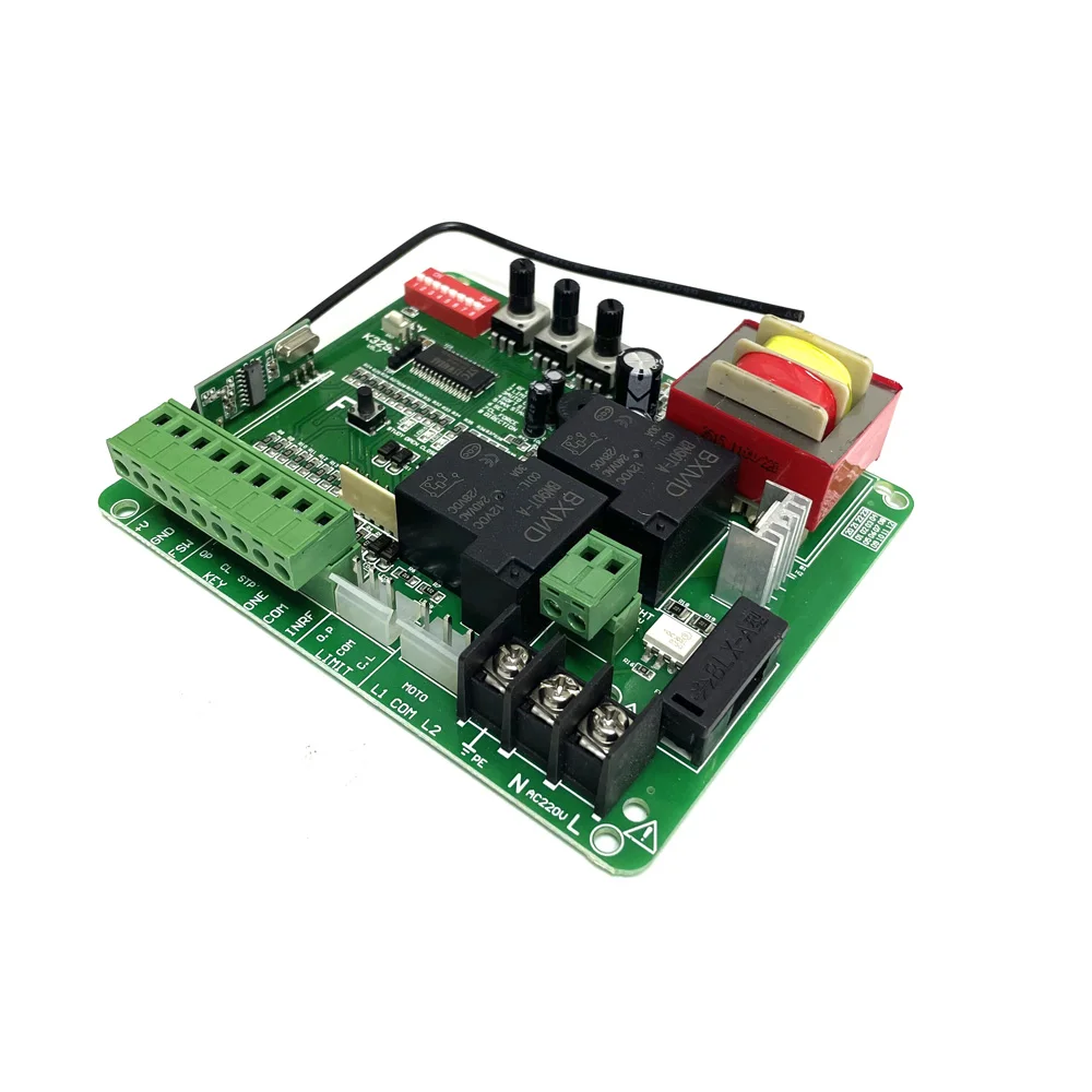 K329e partida suave apenas interruptor de limite magnético sem abridor de portão deslizante placa de controle do motor controlador de cartão eletrônico pcb - Image 6