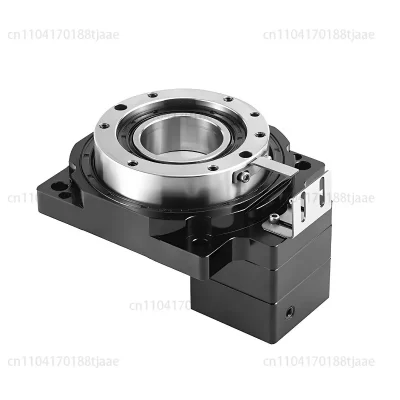 Precision hollow rotary platform small rotary indexing plate electric rotary table divider reducer