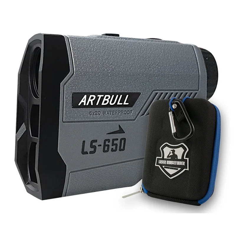 Telêmetro laser artbull para caça ao ar livre, 1300 jardas, 750 jardas, 650m, golf, com trava de bandeira, inclinação, medidor de distância ajustado - Image 2