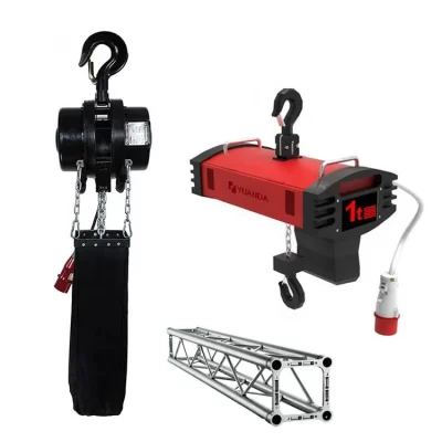 Chinese Theatre Stage Truss Electric Chain Winch Hoist Hoist System
