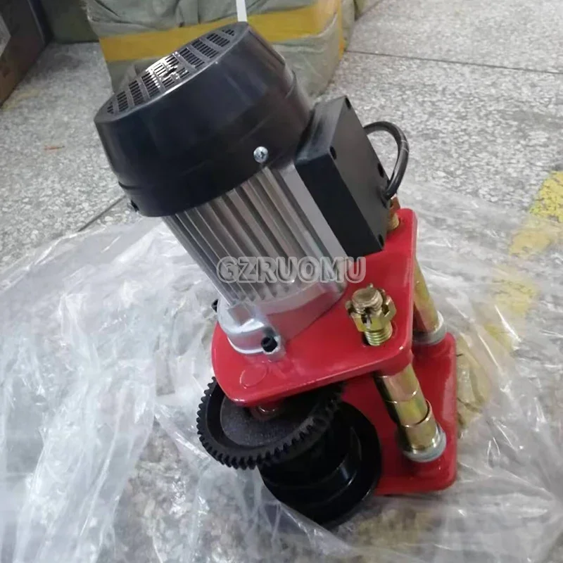 1 tonelada em miniatura e talha elétrica carro esportivo quatro rodas guindaste fábricas cais armazém equipamento de elevação manual i-feixe ferramenta elétrica - Image 4