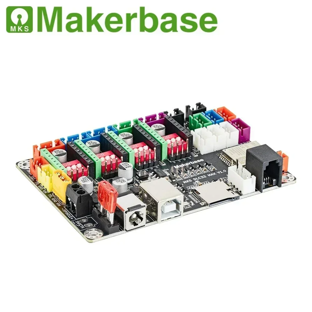 Grbl 32 bits esp32 controlador mks dlc32 max placa de expansão 4 eixos cnc escudo placa de fuga máquina gravura peças atualização - Image 3
