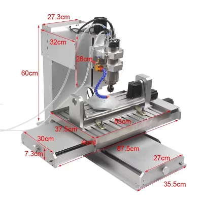 5-Axis CNC Router machine CNC 6040 2.2KW CNC milling carving engraving machine CNC SFUR1605-DFC7-P0