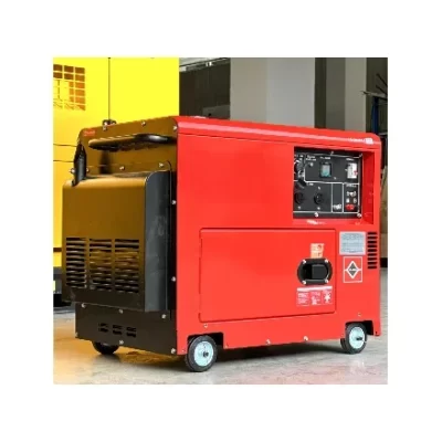 Diesel silent mobile 5kW electric starting household outdoor air-cooled generator set 220V 380V dual-use