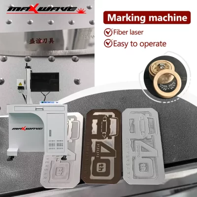 MAXWAVE Fiber Laser Marking Machine with Quartz Field Mirror for Precise and Long - Lasting Industrial Markings