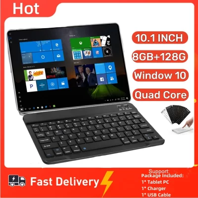 Top Sales AR10 Windows 10 Tablet PC 10 INCH 8GB RAM 128GB ROM x5-Z8300 CPU 64-Bit Quad Core Dual Cameras 1920 x 1200 IPS Screen