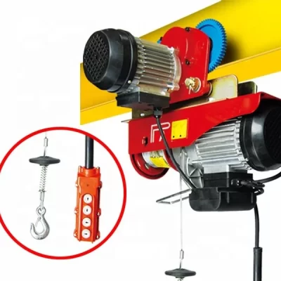 Fábrica de máquinas industriais na China produz talha de frequência de controle portátil com preço baixo talha de bloco de corrente de boa qualidade