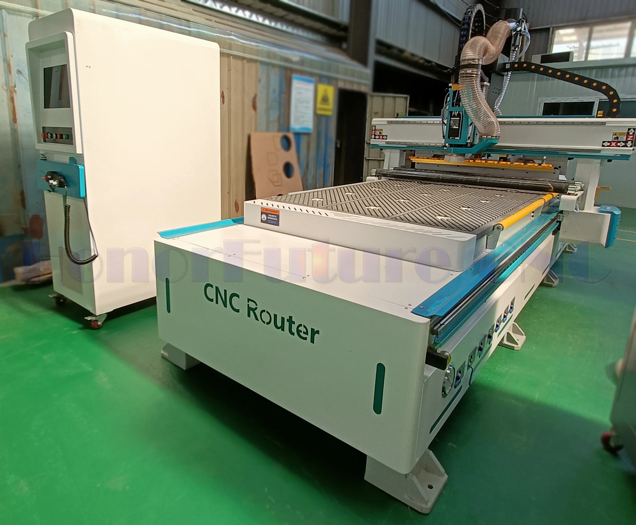 1530 ATC CNC Rede Ferramenta Automática Mudando Gabinete Máquina de Gravura e Corte Com Plataformas Duplas - Image 5