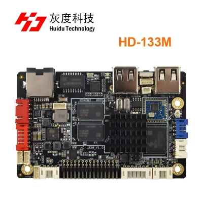 Huidu-Controlador de Toque Infravermelho Multi-Ponto, USB Externo, Módulo de Comunicação 4G, LCD, Android, HD-133M Suporte