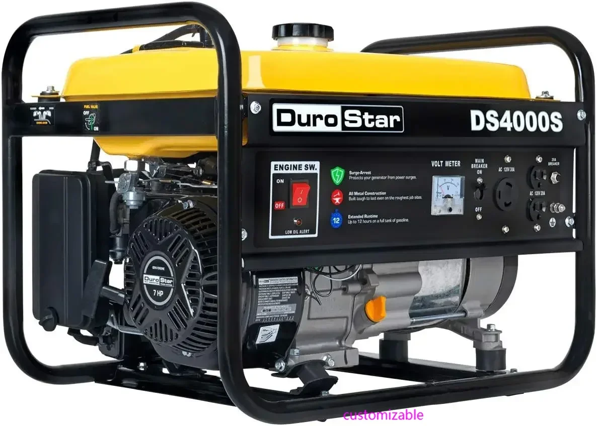 New DS4000S Portable Generator,Plenty of Power – With 4,000 peak watts and 3,300 running watts Yellow/Black | USA | NEW