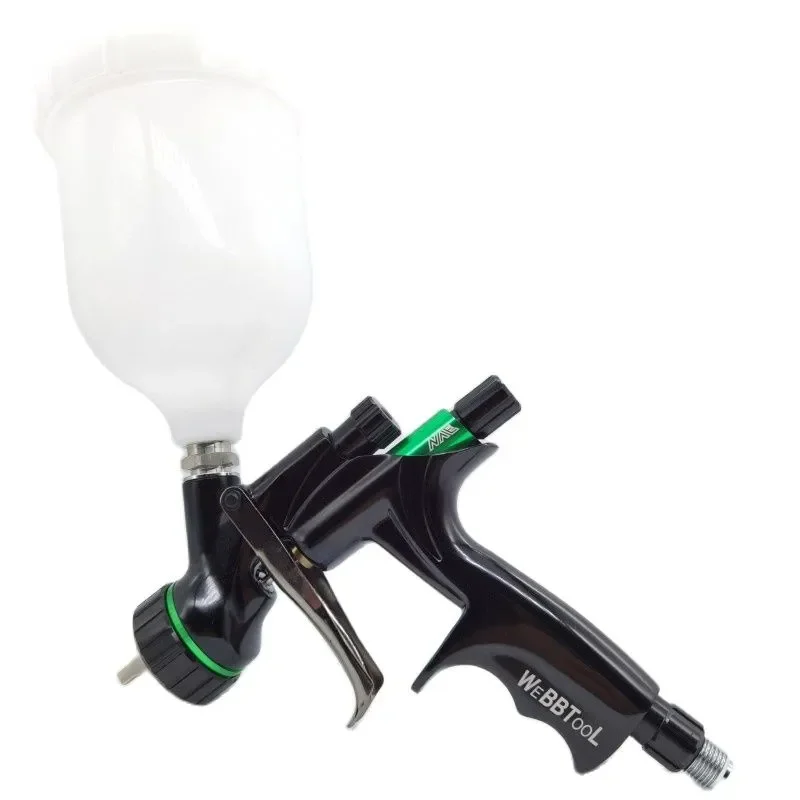 Pistola pneumática NVE para automóvel, bocal de aço inoxidável, tinta spray, tinta à base de água, pistola de verniz, aerógrafo, 1,3mm - Image 6