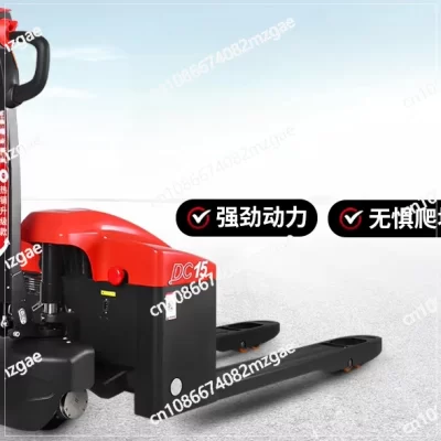 Empilhadeira totalmente elétrica, caminhão de paletes hidráulico, empilhadeira Hangzhou, 1 tonelada pequena, 2 toneladas, terra Niu