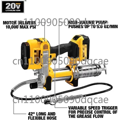 Electric butter gun 20V lithium battery charging automatic high-voltage wireless portable excavator