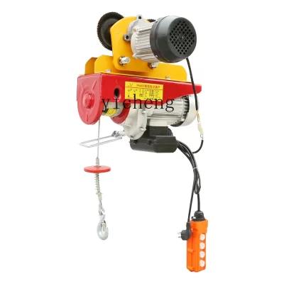 Talha Elétrica Miniatura ZK, Elevador pequeno guindaste doméstico, Guindaste aéreo, 220V