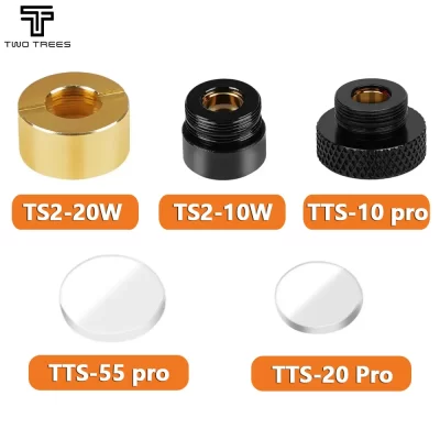 Twotrees para tts pro TTS-55 TTS-10 TTS-20 ts2 série lente de substituição lentes da máquina de gravação a laser lente laser