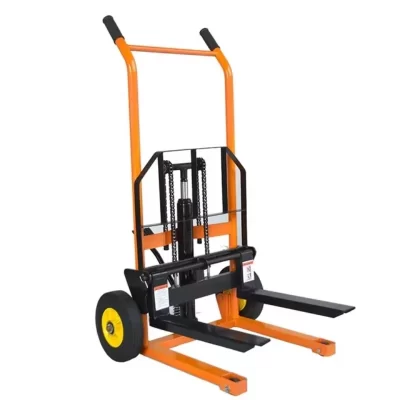 Novo mini carrinho de elevação hidráulica para pés, artefato que economiza trabalho, 200kg, empilhador manual hidráulico ajustável
