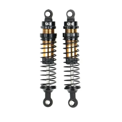 Lcx racing 1/10 rc rastreador carro 90mm amortecedor suspensão para trx4 trx6 axial scx10 ii iii pro atualizações acessórios