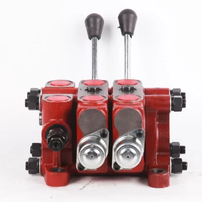 Válvula de controle hidráulica ZL15-2 para válvula de controle multidirecional do divisor de tronco da máquina escavadora