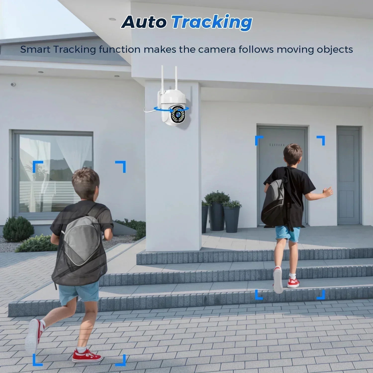 Yoosee câmera ip hd 3mp 5mp cctv ao ar livre à prova dwaterproof água cor visão noturna rastreamento automático câmeras de vigilância de áudio em dois sentidos - Image 5