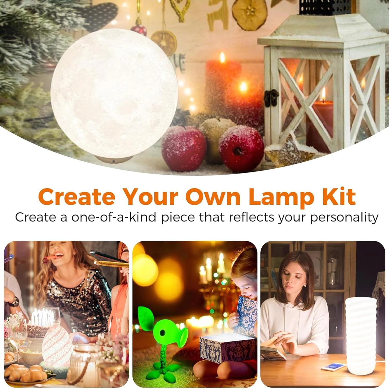 Para bambu laboratório kit de lâmpada led kit luz ajustável peças luz led ferragem modelo diy branco/frio/luz quente sem escudo da lâmpada 001 - Image 6