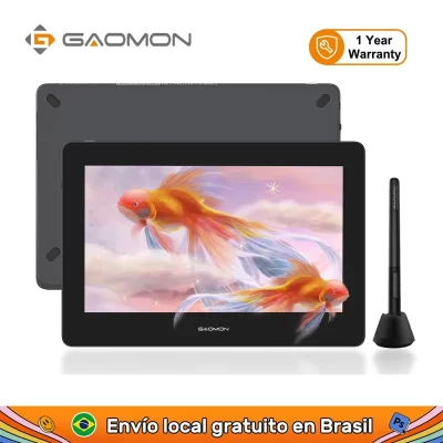 【Brazil Local Shipment】 GAOMON Graphics Tablets S620 M10KPro M106KPro Drawing Monitor PD1161 PD1220 PD2200 11.6-21.5 Inch Screen