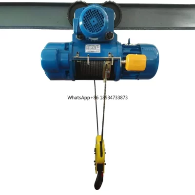Grua elétrica personalizada da corda de fio de aço da grua CD1 para a construção 1 2 3 5 toneladas durável forneceu eletricamente operado Hangzhu 145
