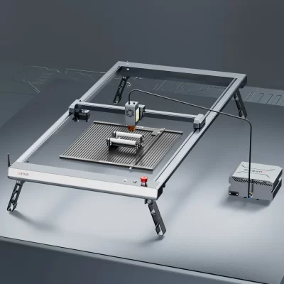 Ortur mestre do laser 3 grande área 40x85cm gravador a laser máquina de corte de madeira logotipo diy marca com 10w cabeça laser colisão de ar assistida