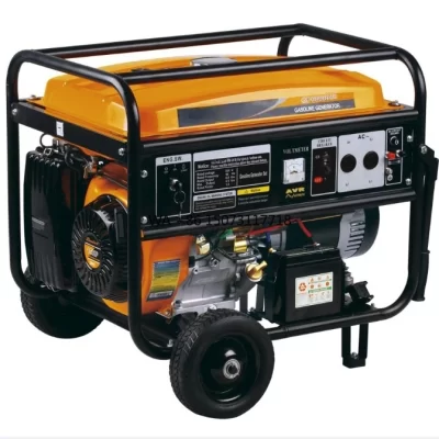 Open Frame Petrol Generator 6kw 8kva 9kw Silent Type with Auto & Remote Start 1500rpm Rated Voltage 220v/380v/230v