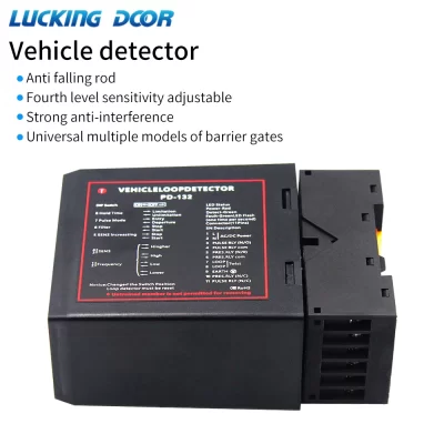 Detector do laço do veículo do controle de tráfego do único canal, dispositivo de inspeção do veículo, sistema inteligente do parque de estacionamento do carro, 110V, 220V