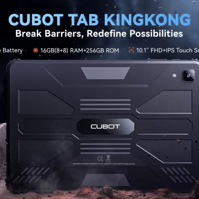 Cubot Tab Kingkong,cpu:helio Mt8788 120Hz 10.1-Inch Screen,4G Three Proof Smart Tablet,16Gb Ram,256Gb Rom