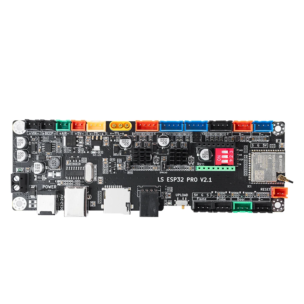 Makerbase mks ls esp32 pro placa-mãe controlador grbl suporte wifi bluetooth atualização da tela dlc32 para peças de gravador a laser cnc - Image 3