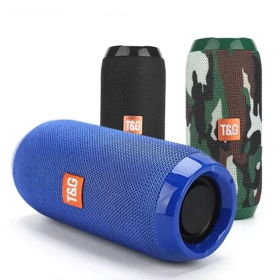 Alto-falante portátil à prova d'água, compatível com bluetooth, coluna sem fio, som, subwoofer, sistema de centro de música, alto-falante, rádio aux fm
