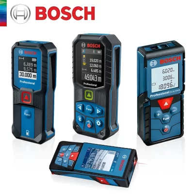 Bosch laser rangefinder 30/40/50/100m medidor de distância de alta precisão laser nível eletrônico bluetooth ferramentas de medição glm 50-27cg