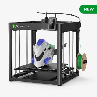 Creality Ender 5 Max Impressora 3D Tela sensível ao toque colorida de 4,3 polegadas 40 * 40 * 40 cm Suporte de nivelamento automático de 36 pontos PLA