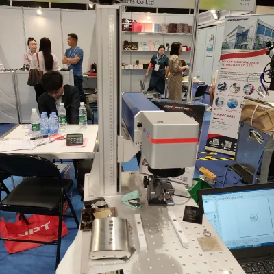 IPG Fiber Laser Marking Machine 20W 30W, Engrave on Metal Plastic Ceramic, with Rotary Device, Support AutoCAD, CorelDraw