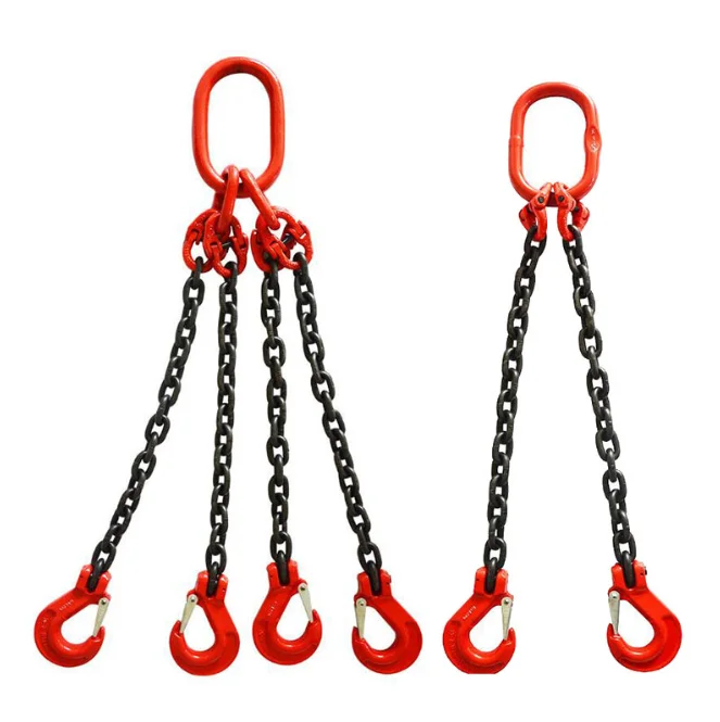 Corrente de aço manganês reforçado G80 1-200T correntes de ferro de combinação múltipla de alta resistência para levantamento de carga - Image 2