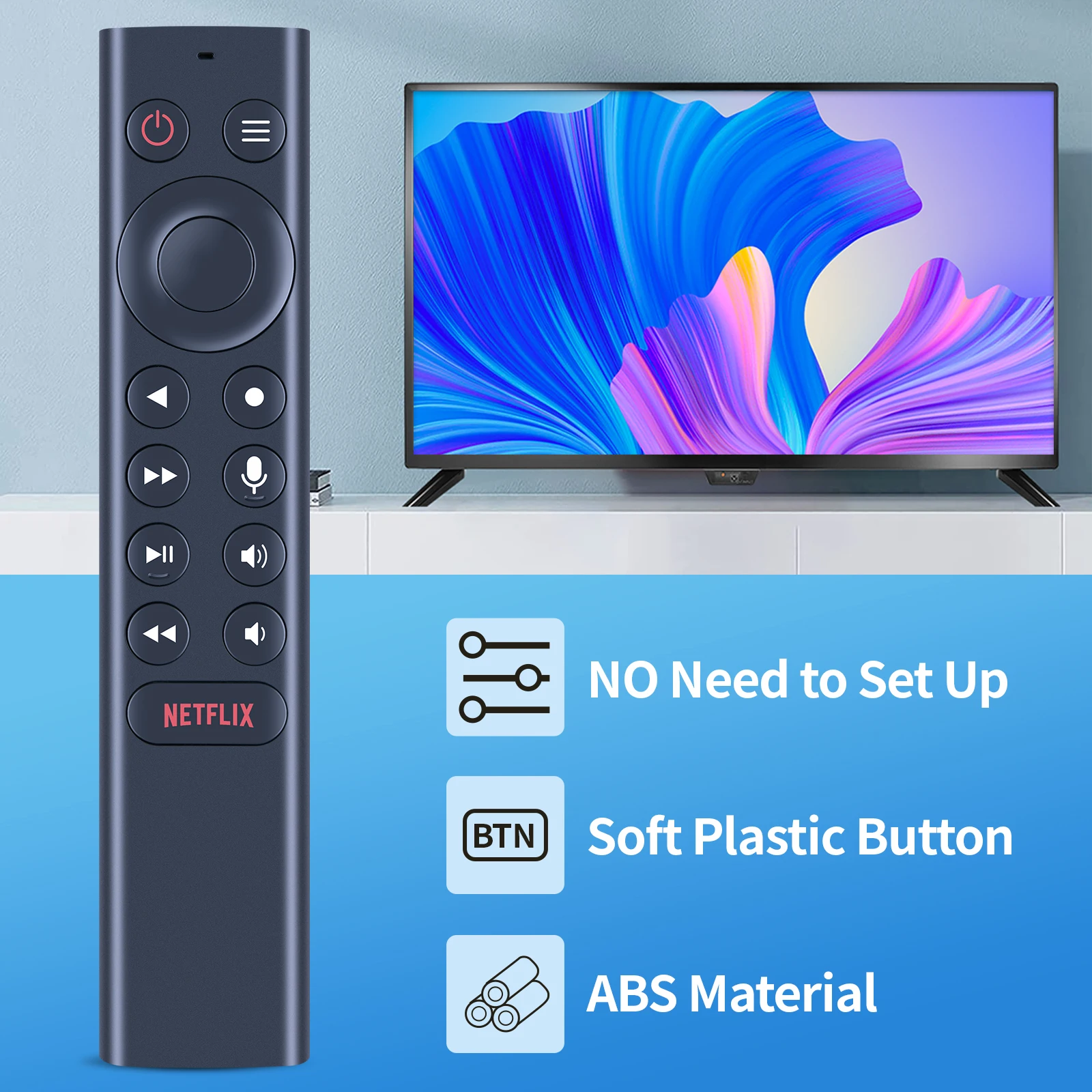 Novo controle remoto p3700 para nvidia escudo android tv pro 4k streaming media player - Image 3