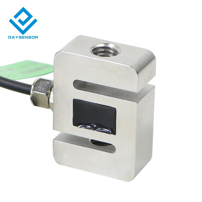 DYLY-107 DAYSENSOR 0-200kg célula de carga micro S-tipo sensor de pressão de tensão Medição de força e pesagem de peso de automação